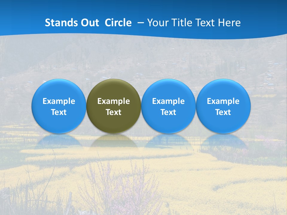 Cool Garden Crop PowerPoint Template