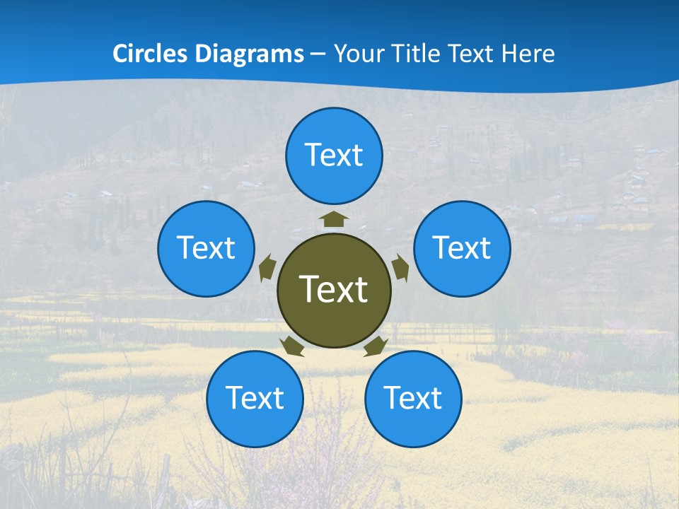 Cool Garden Crop PowerPoint Template