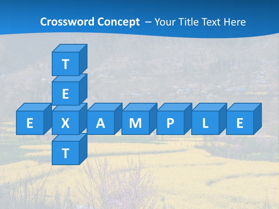 Cool Garden Crop PowerPoint Template