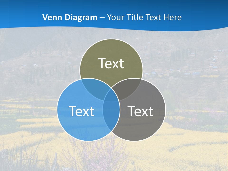 Cool Garden Crop PowerPoint Template