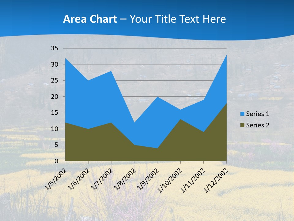 Cool Garden Crop PowerPoint Template