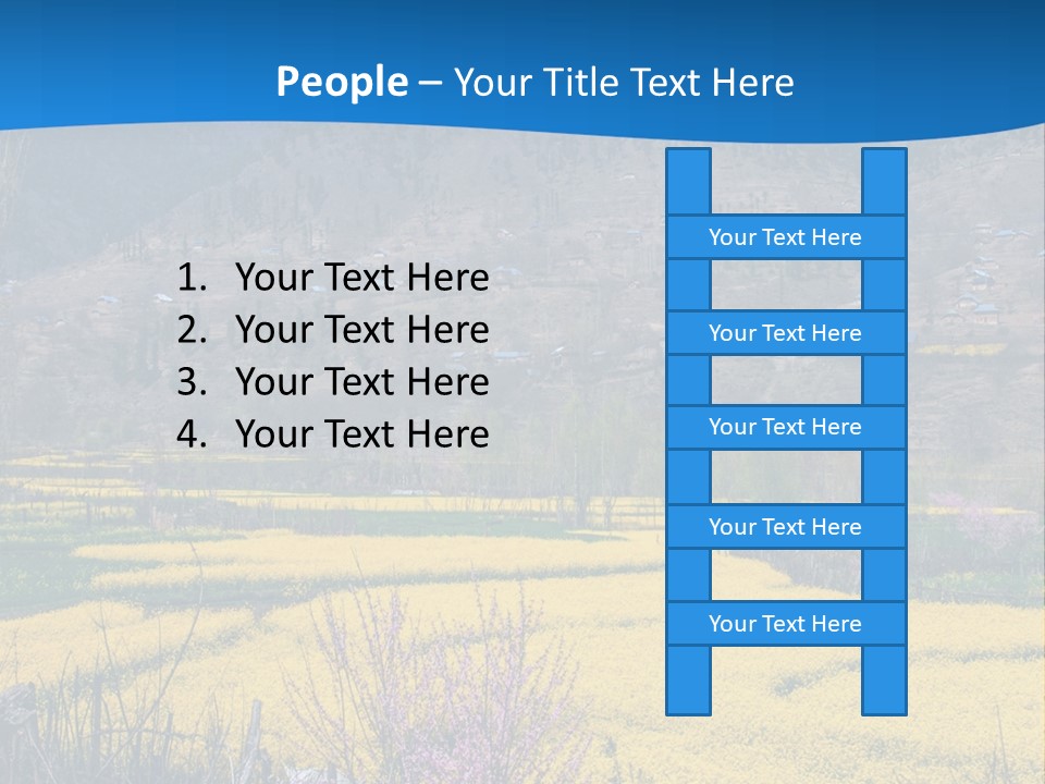 Cool Garden Crop PowerPoint Template