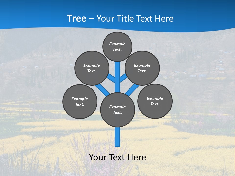 Cool Garden Crop PowerPoint Template