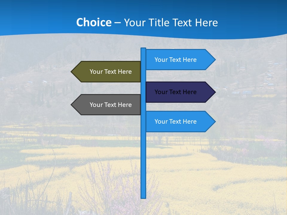 Cool Garden Crop PowerPoint Template