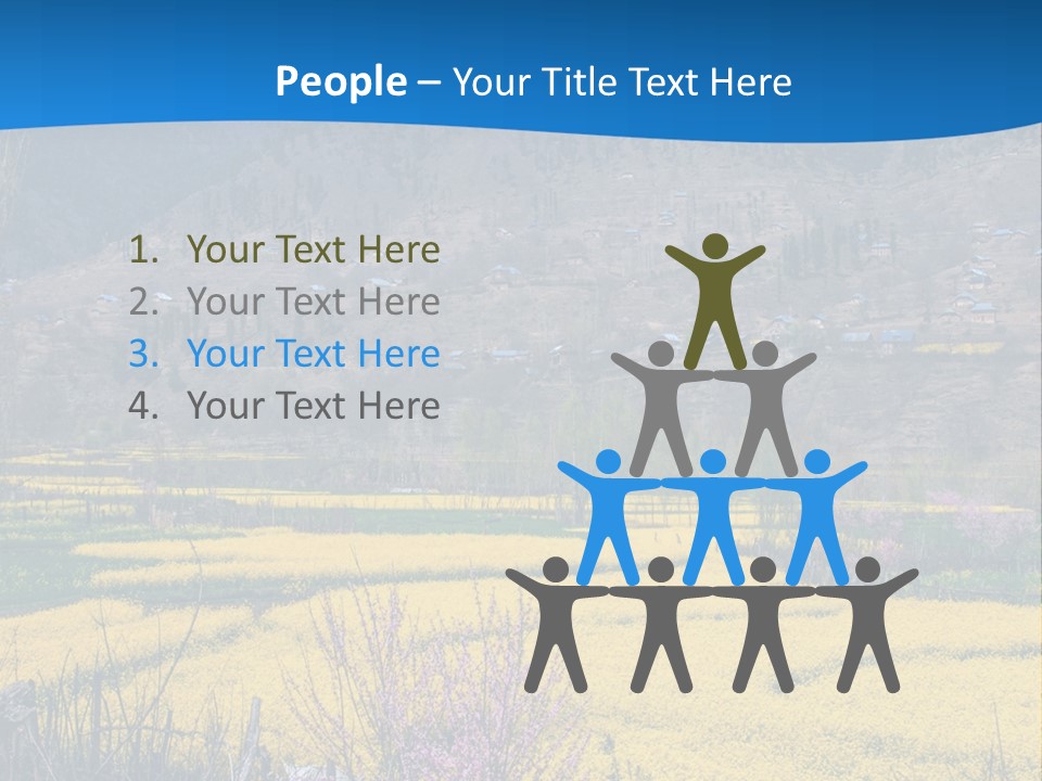 Cool Garden Crop PowerPoint Template