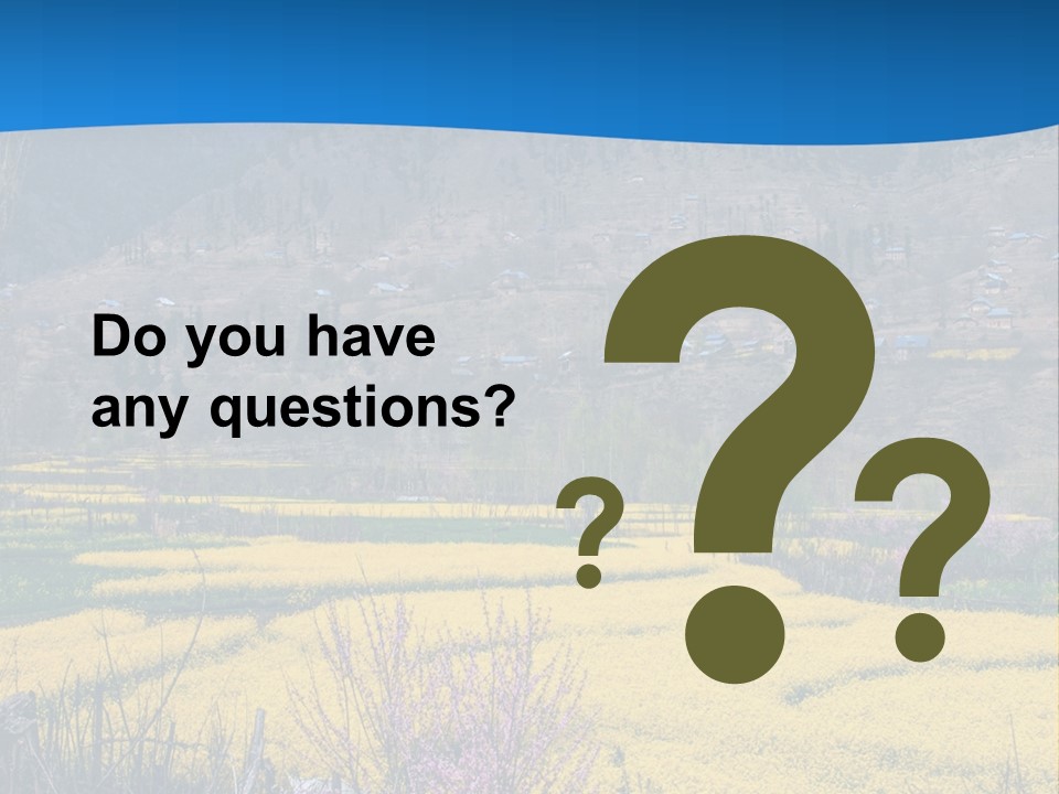 Cool Garden Crop PowerPoint Template