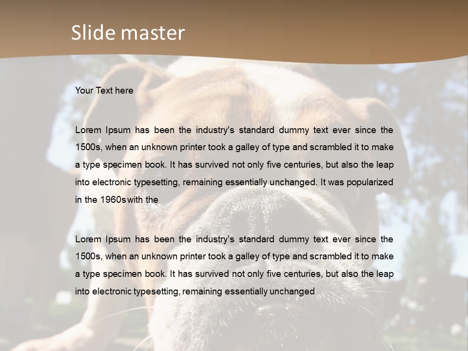 Pure Obedient Outdoors PowerPoint Template