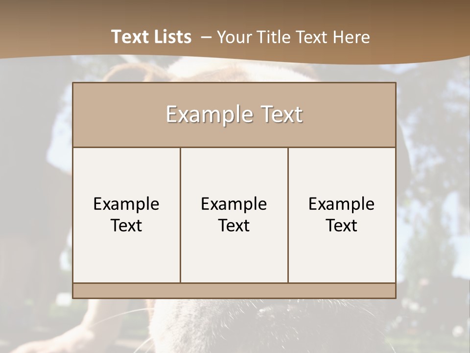 Pure Obedient Outdoors PowerPoint Template