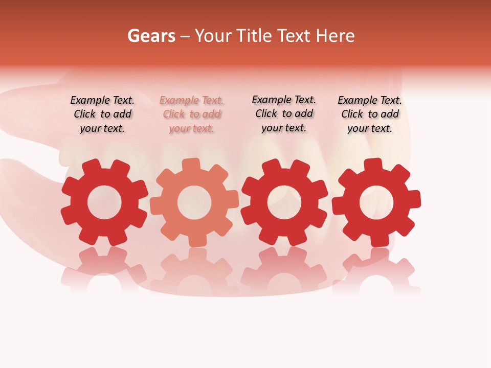 Upper Prosthetic Equipment Human Teeth PowerPoint Template