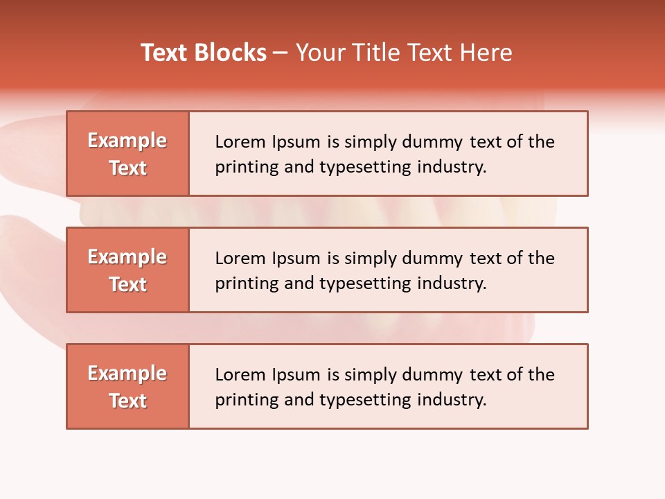 Upper Prosthetic Equipment Human Teeth PowerPoint Template