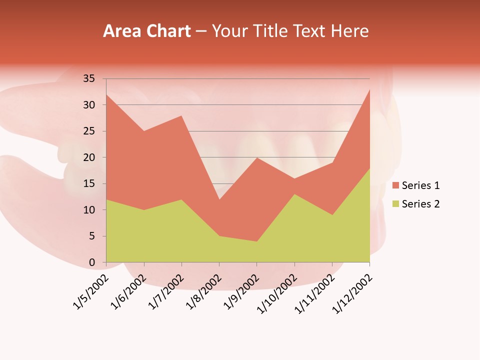 Upper Prosthetic Equipment Human Teeth PowerPoint Template