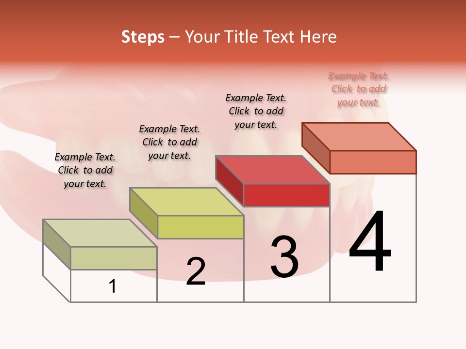 Upper Prosthetic Equipment Human Teeth PowerPoint Template