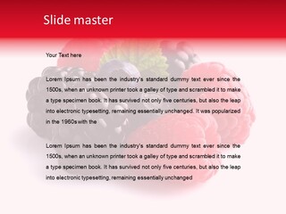 Care Stem Dessert PowerPoint Template