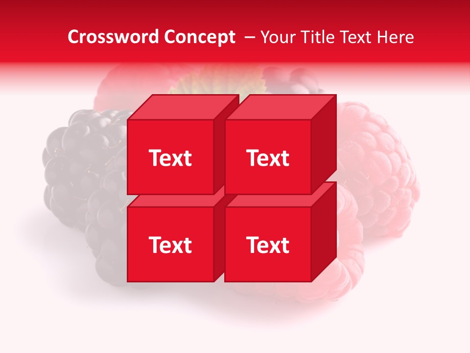 Care Stem Dessert PowerPoint Template
