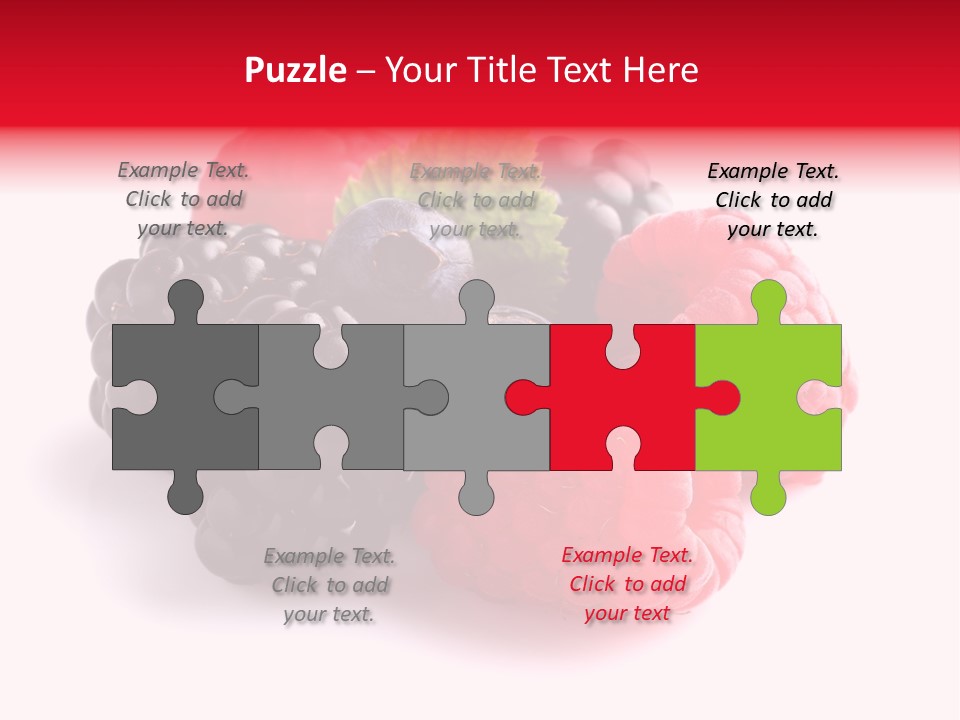 Care Stem Dessert PowerPoint Template