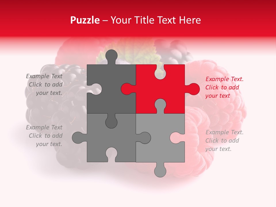 Care Stem Dessert PowerPoint Template