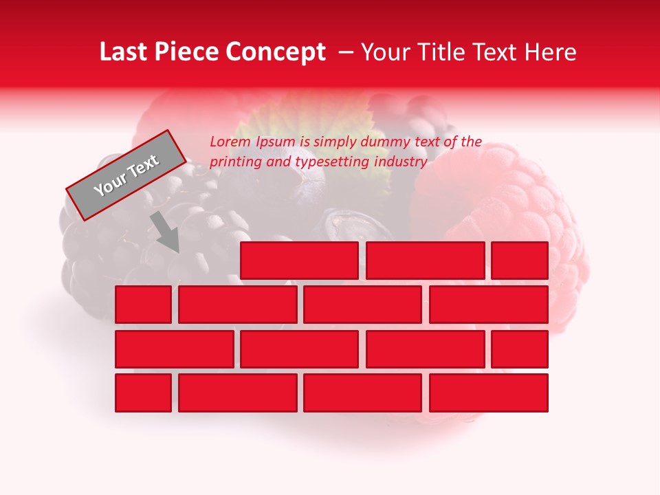 Care Stem Dessert PowerPoint Template