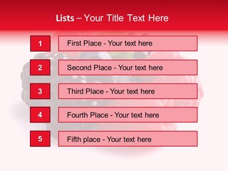 Care Stem Dessert PowerPoint Template