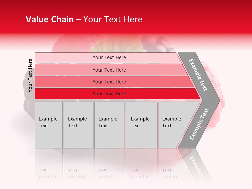 Care Stem Dessert PowerPoint Template