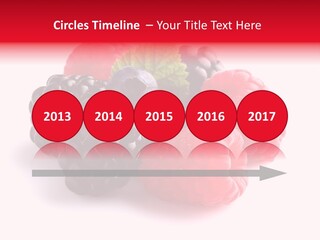 Care Stem Dessert PowerPoint Template