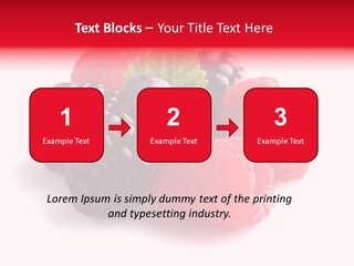 Care Stem Dessert PowerPoint Template