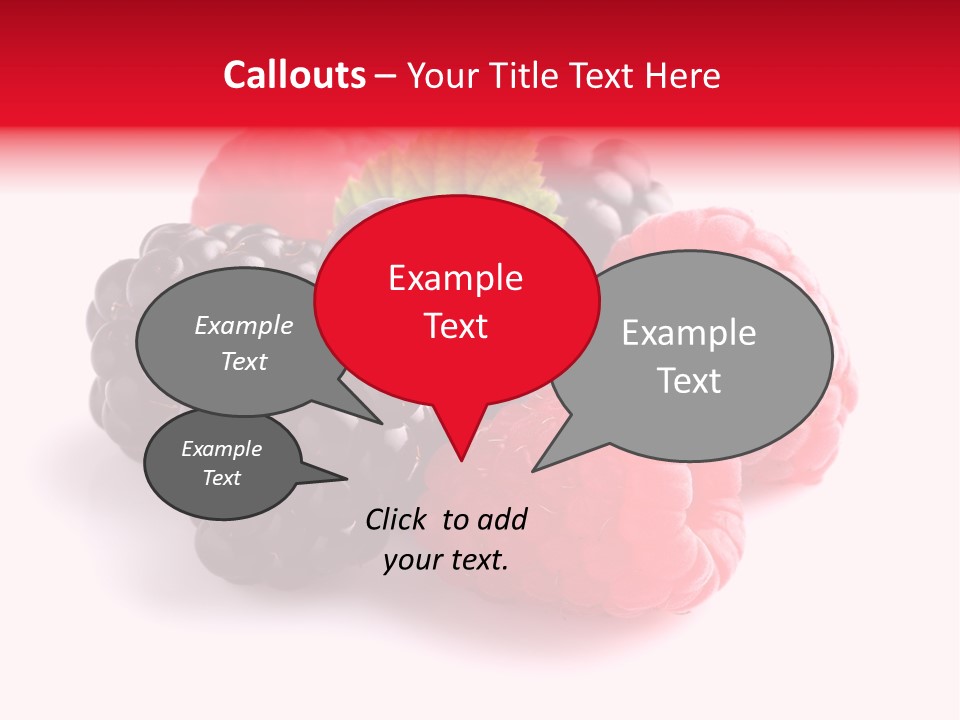 Care Stem Dessert PowerPoint Template