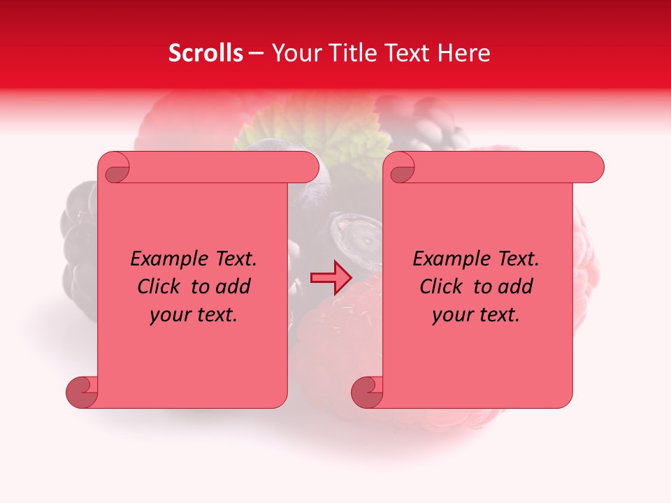 Care Stem Dessert PowerPoint Template