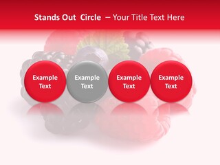 Care Stem Dessert PowerPoint Template