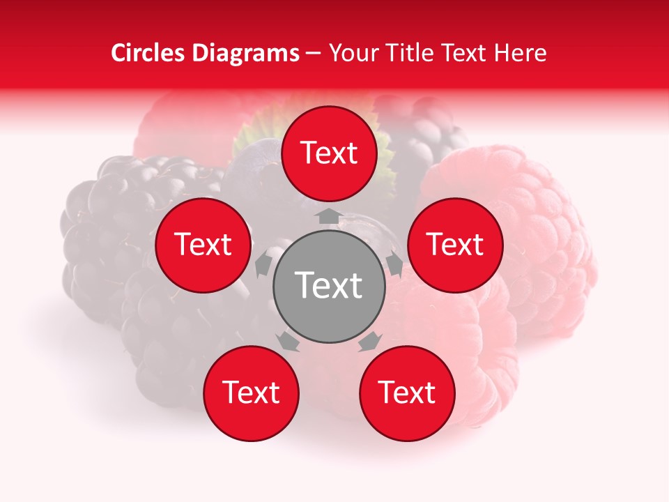 Care Stem Dessert PowerPoint Template