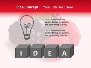 Care Stem Dessert PowerPoint Template