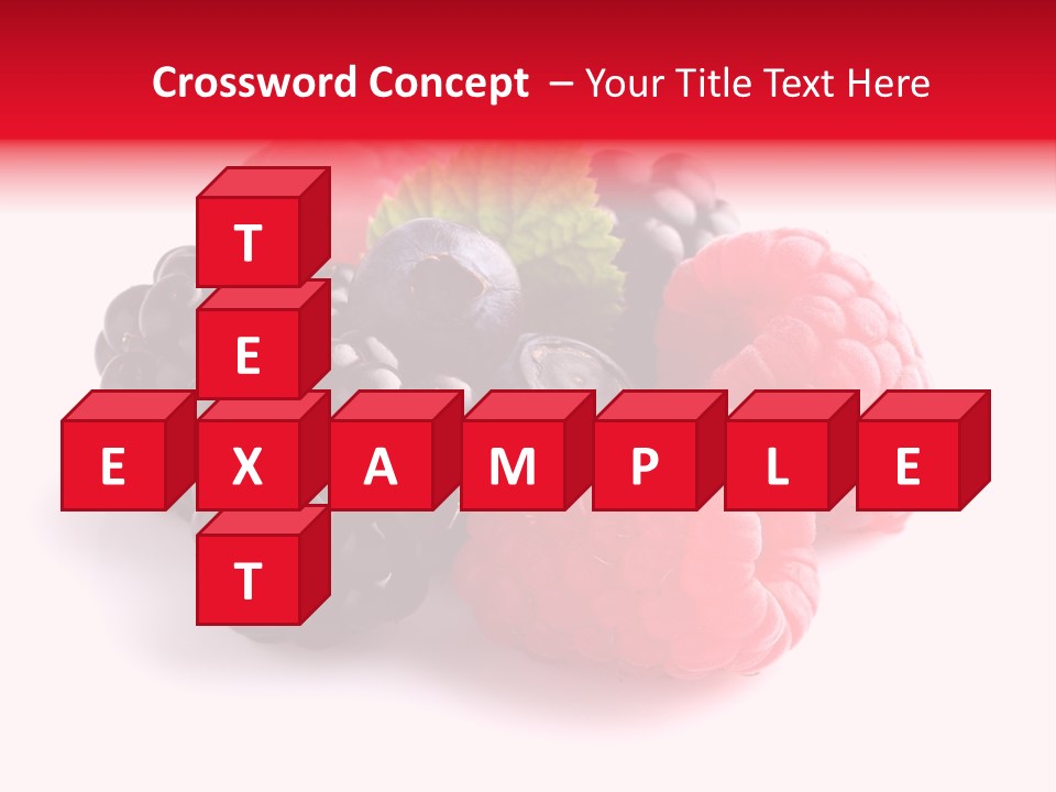 Care Stem Dessert PowerPoint Template