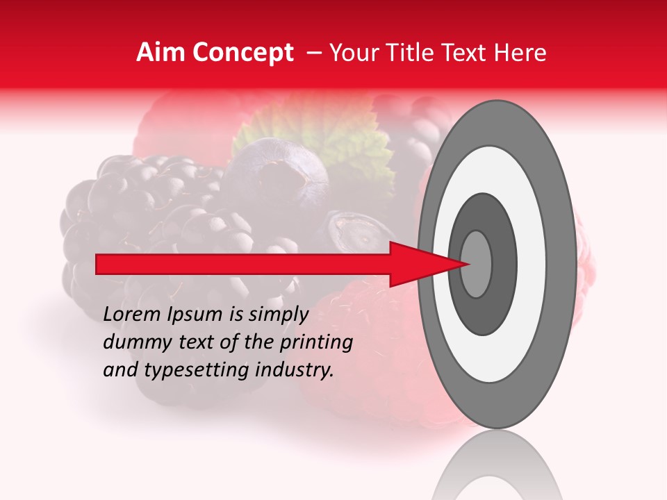 Care Stem Dessert PowerPoint Template