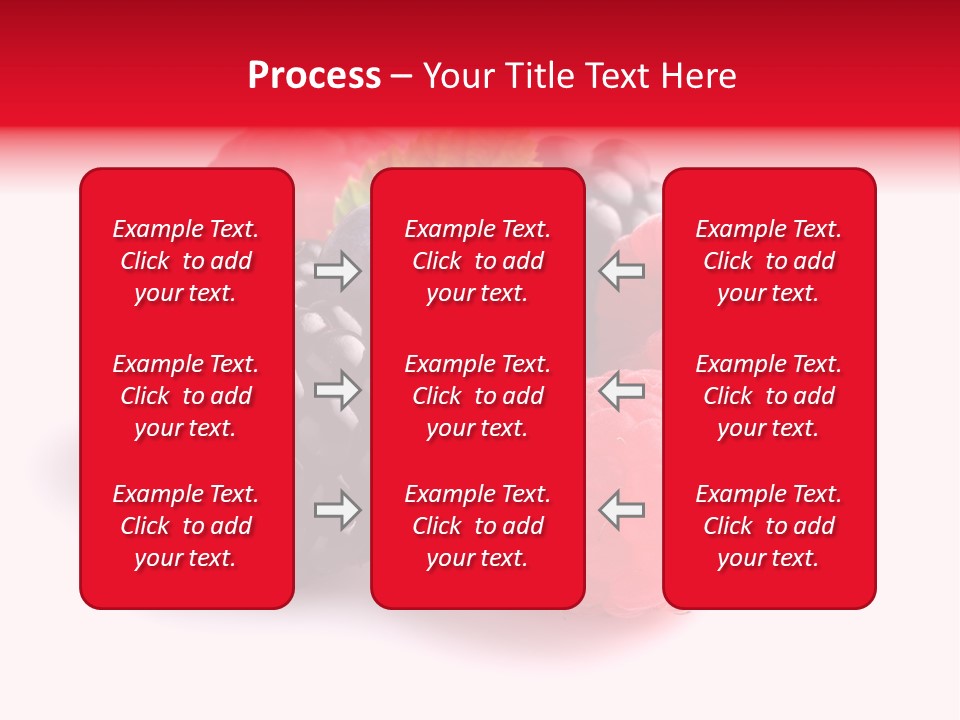 Care Stem Dessert PowerPoint Template