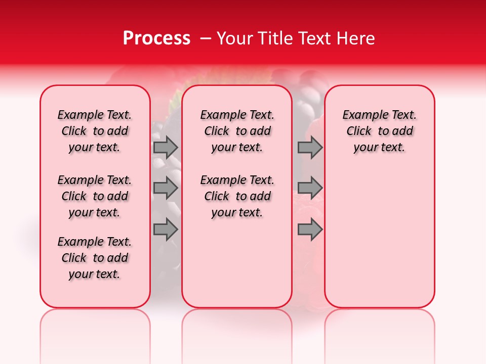 Care Stem Dessert PowerPoint Template