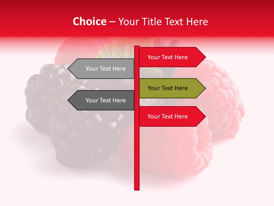 Care Stem Dessert PowerPoint Template