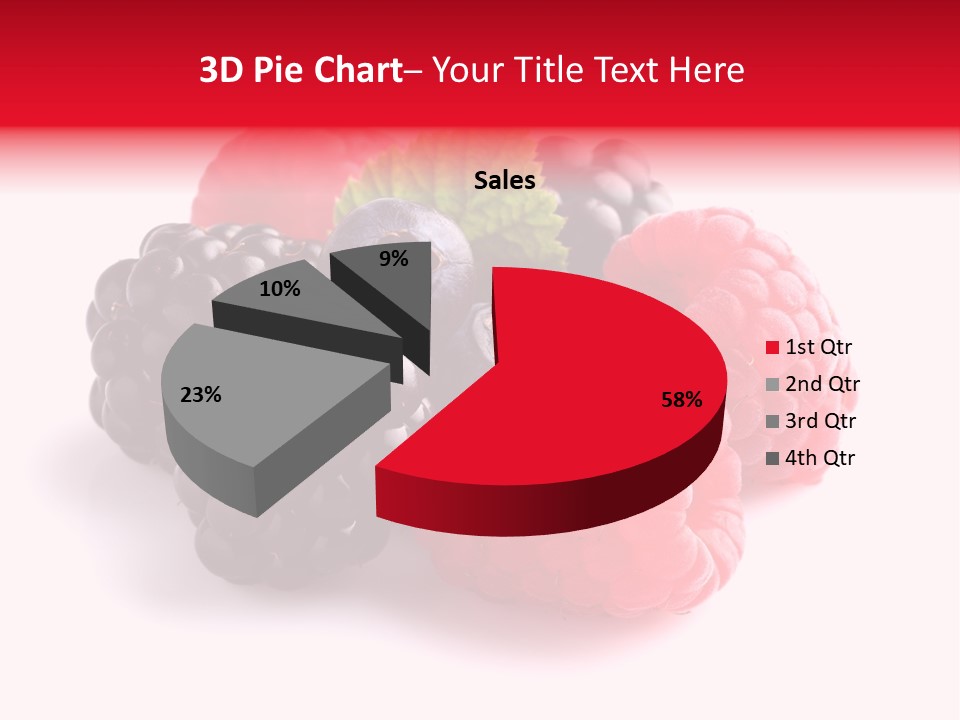Care Stem Dessert PowerPoint Template