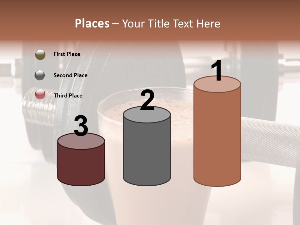 Training Beverage Sports PowerPoint Template