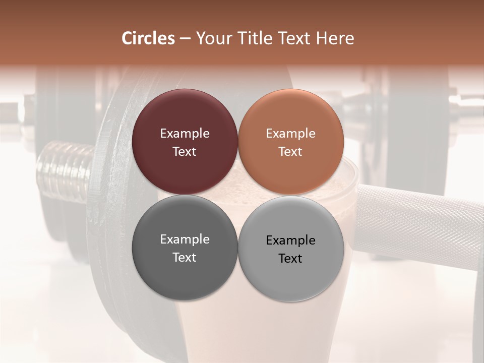 Training Beverage Sports PowerPoint Template