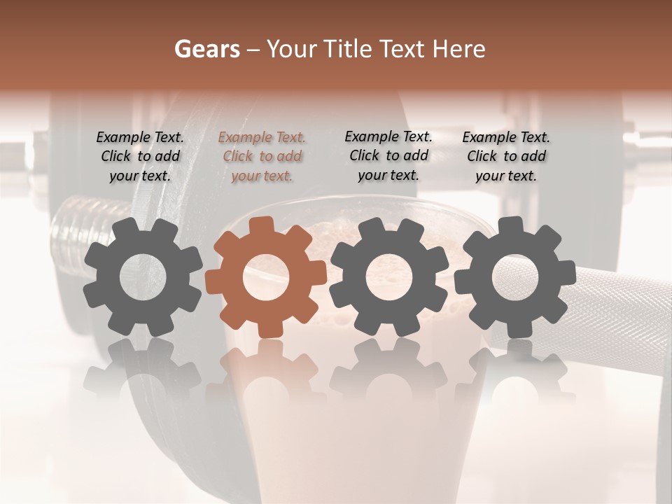 Training Beverage Sports PowerPoint Template