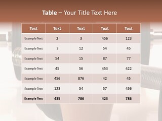 Training Beverage Sports PowerPoint Template
