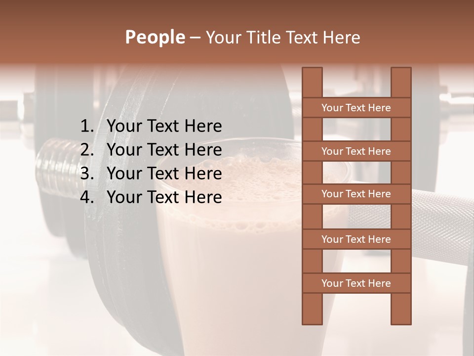 Training Beverage Sports PowerPoint Template