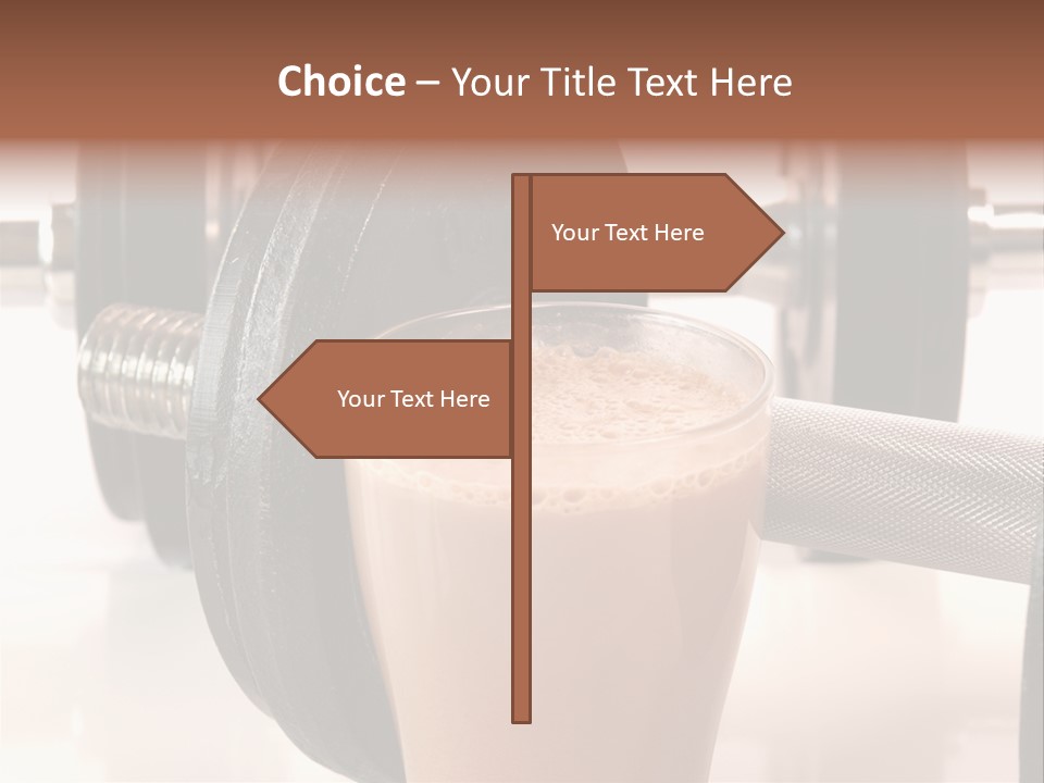 Training Beverage Sports PowerPoint Template