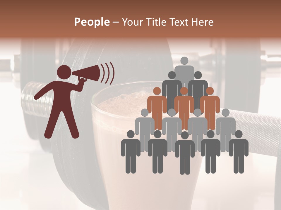 Training Beverage Sports PowerPoint Template