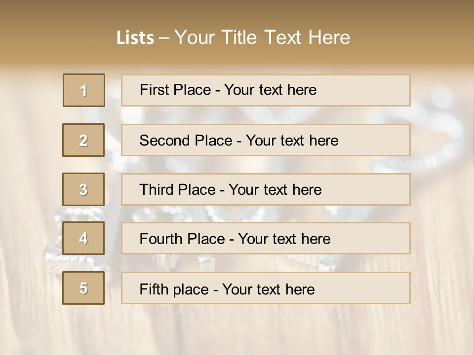 Beautiful Abstract Wedding PowerPoint Template