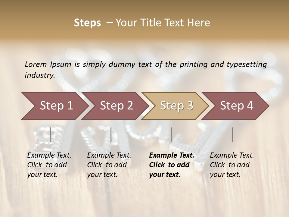 Beautiful Abstract Wedding PowerPoint Template
