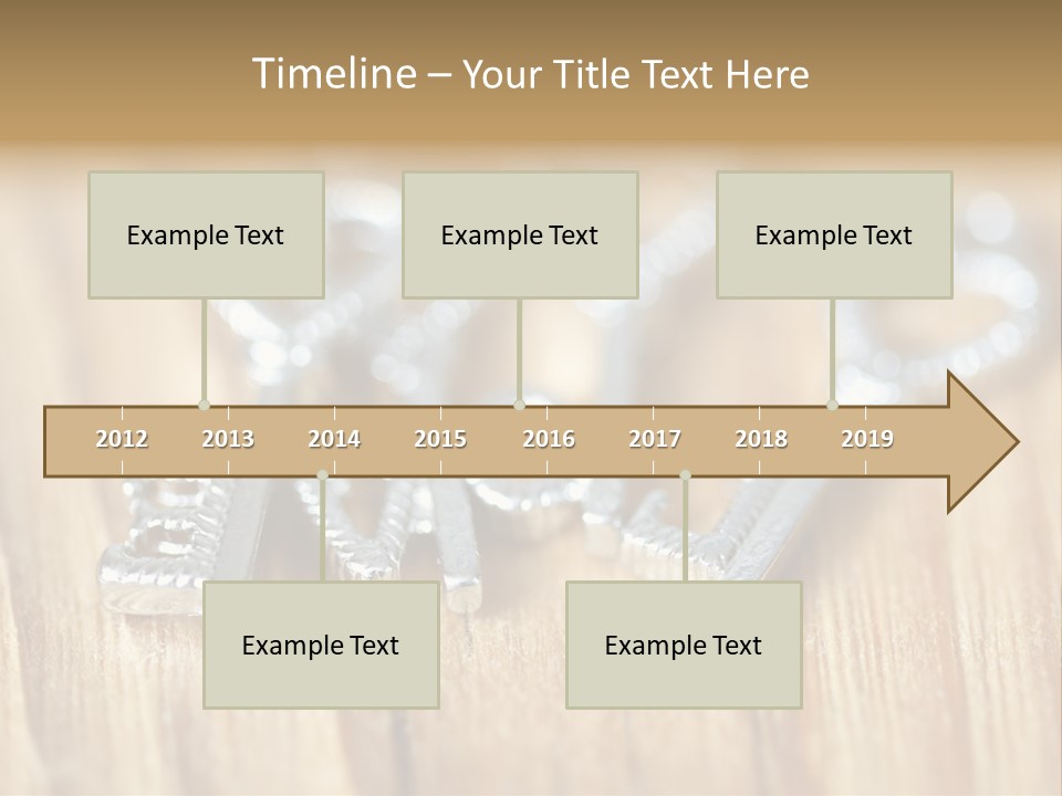 Beautiful Abstract Wedding PowerPoint Template