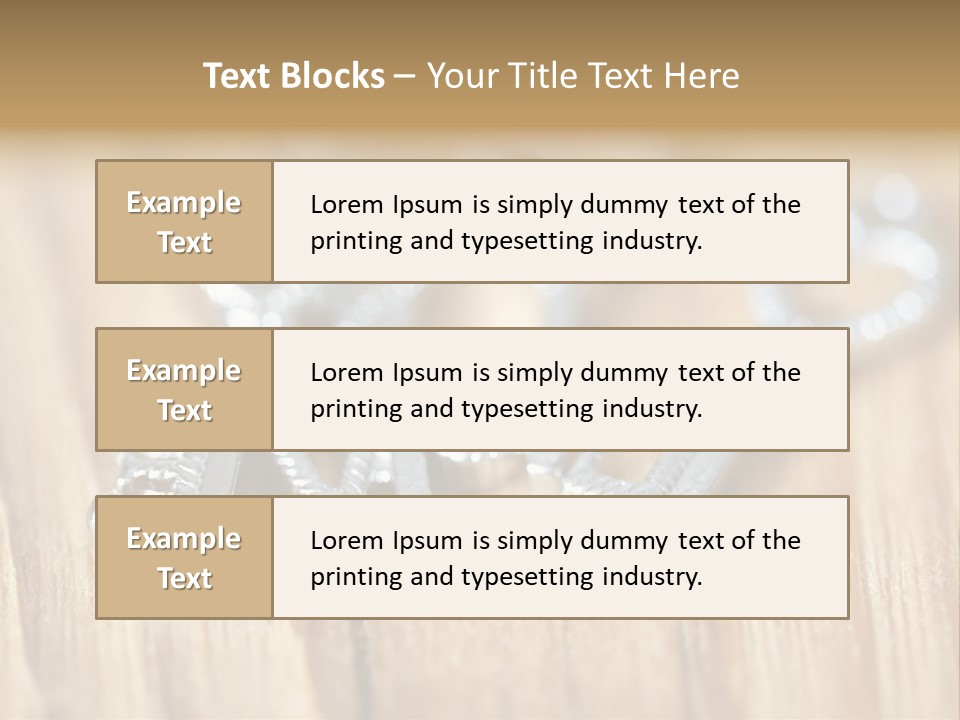 Beautiful Abstract Wedding PowerPoint Template