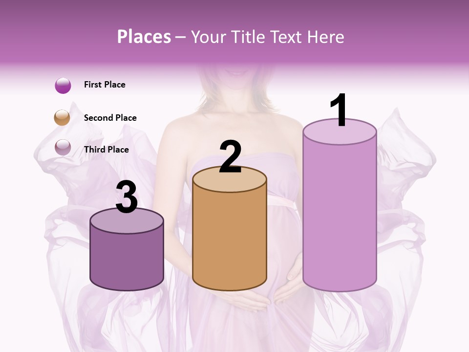 Young Girl Person PowerPoint Template