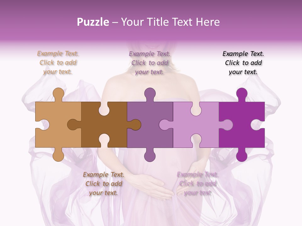 Young Girl Person PowerPoint Template