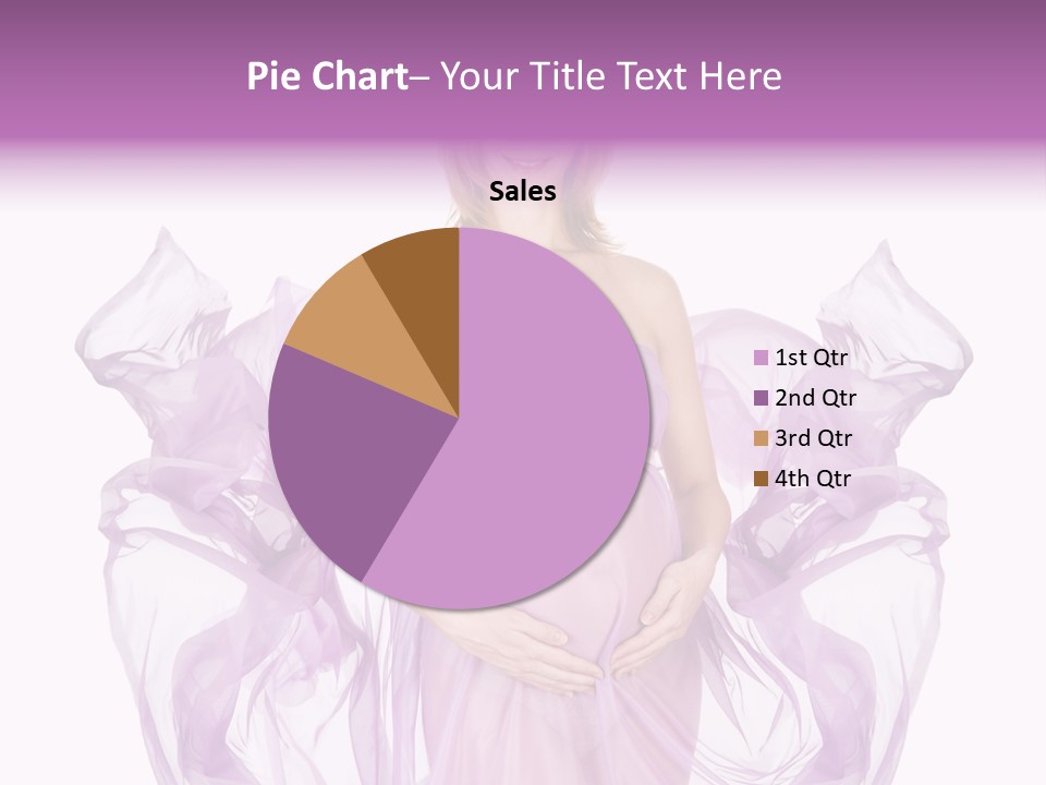 Young Girl Person PowerPoint Template